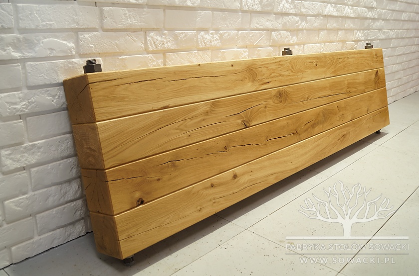 Blat industrialny loftowy drewniany B009 01