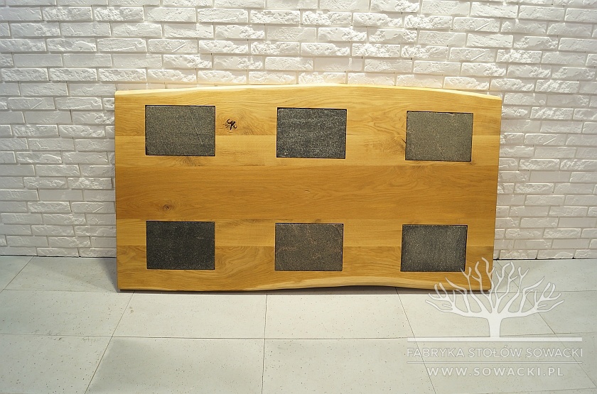 Blat industrialny loftowy drewniany B011 03