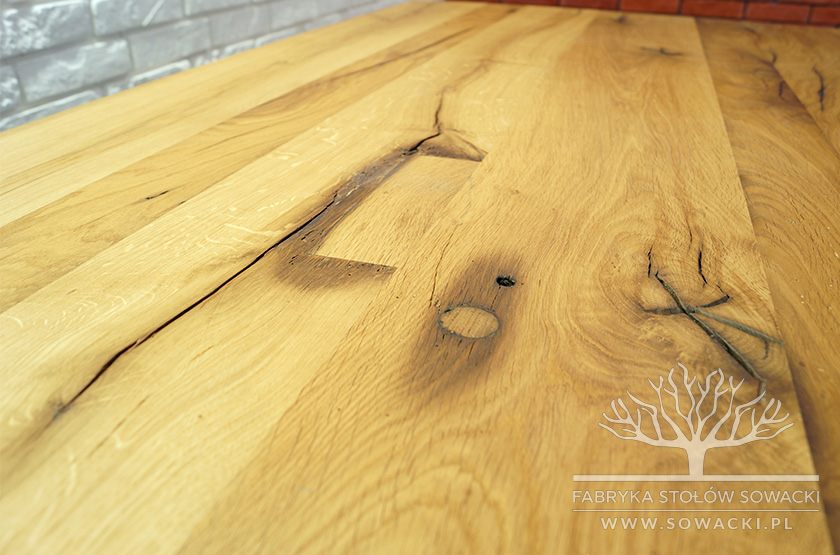 Stół z litego drewna na zamówienie 01